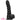 9.25in 9.64in 11.02in Big Black Animal Horse Cock Suction Cup Dildo - Dildos Hub