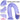 15.35in Long Huge Colorful Dildo For Anal Vaginal Expansion Masturbator - Dildos Hub