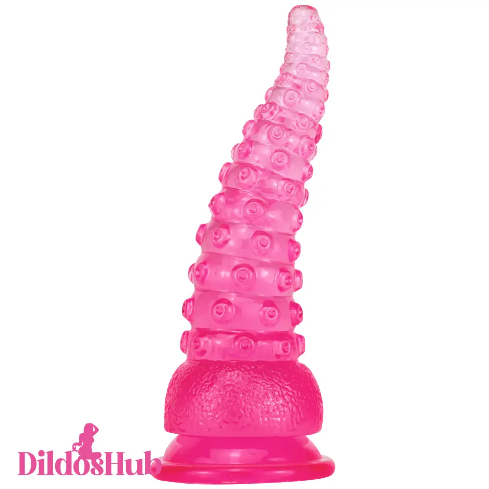 6.02in 7.05in 8.26in Tentacle Octopus Wide Animal Dildo With Suction Cup - Dildos Hub